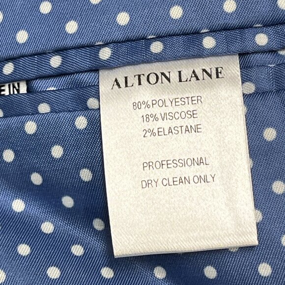 Alton Lane Blazer Mens 44L Black Mercantile Suit Jacket Tailored Fit Formal Prom - Picture 11 of 11